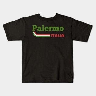 Palermo, Italia // Retro Italian Region Design Kids T-Shirt